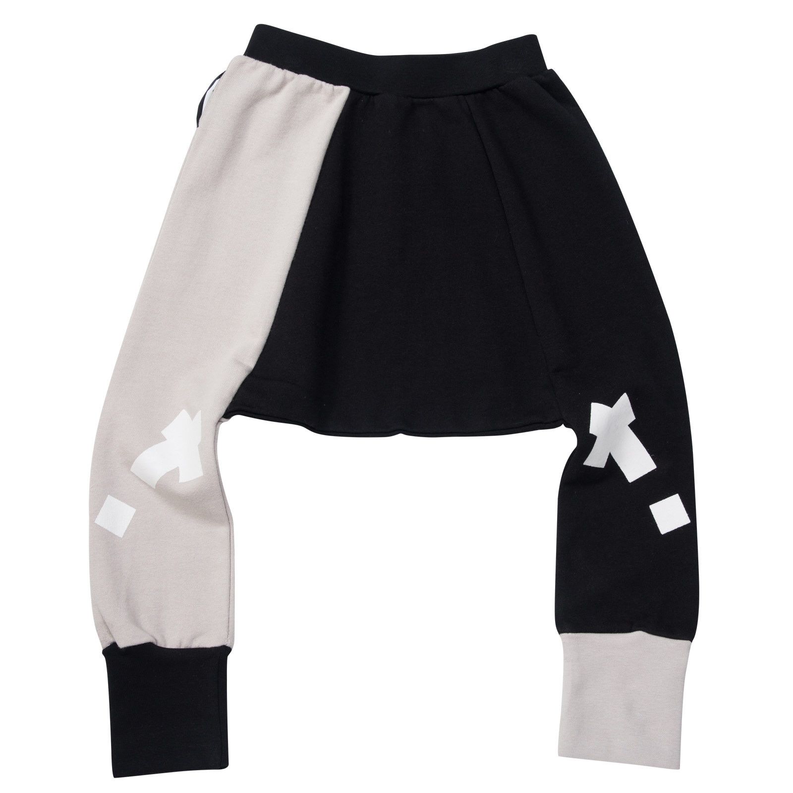 Boys&Girls Black&Grey Trouses With White X Printed - CÉMAROSE | Children's Fashion Store - 2