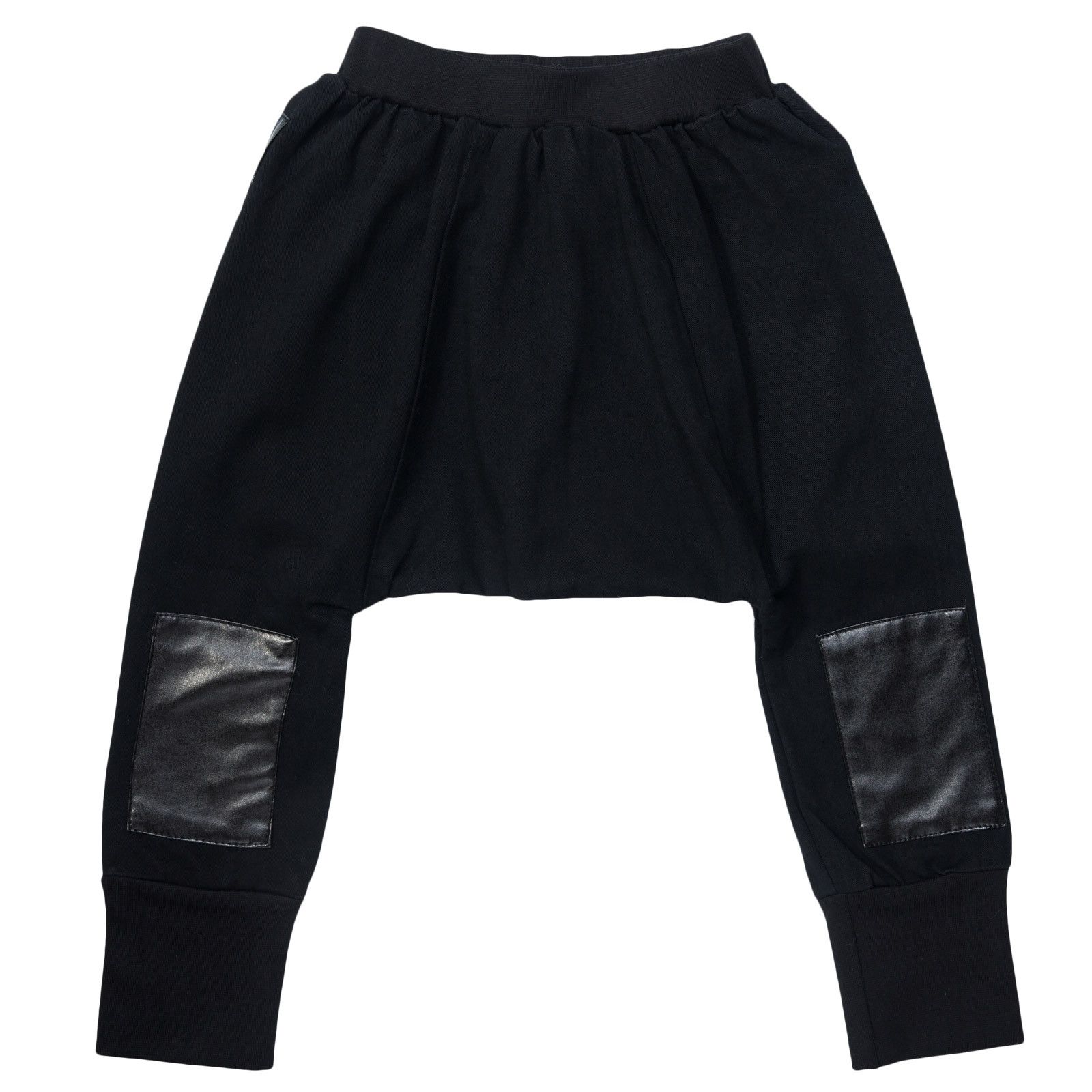 Boys&Girls Black Trouses With White Embroidery Logo - CÉMAROSE | Children's Fashion Store - 1