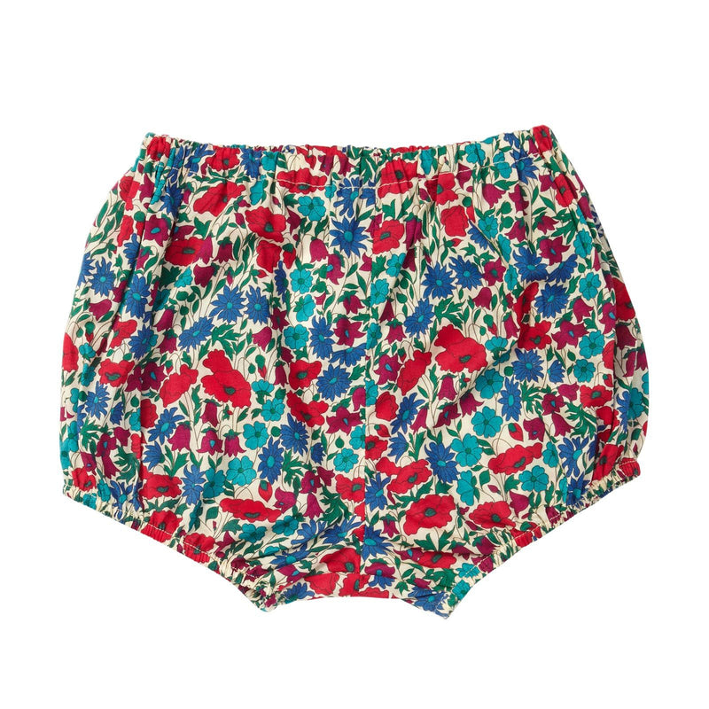 Baby Girls Multicolor Poppy Printed Bloomer - CÉMAROSE | Children's Fashion Store