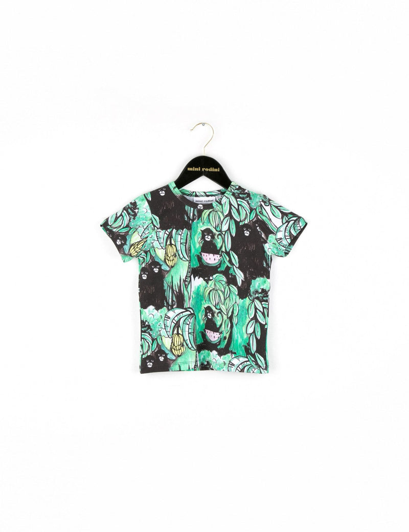 Monkey Black T-Shirt - CÉMAROSE | Children's Fashion Store - 1