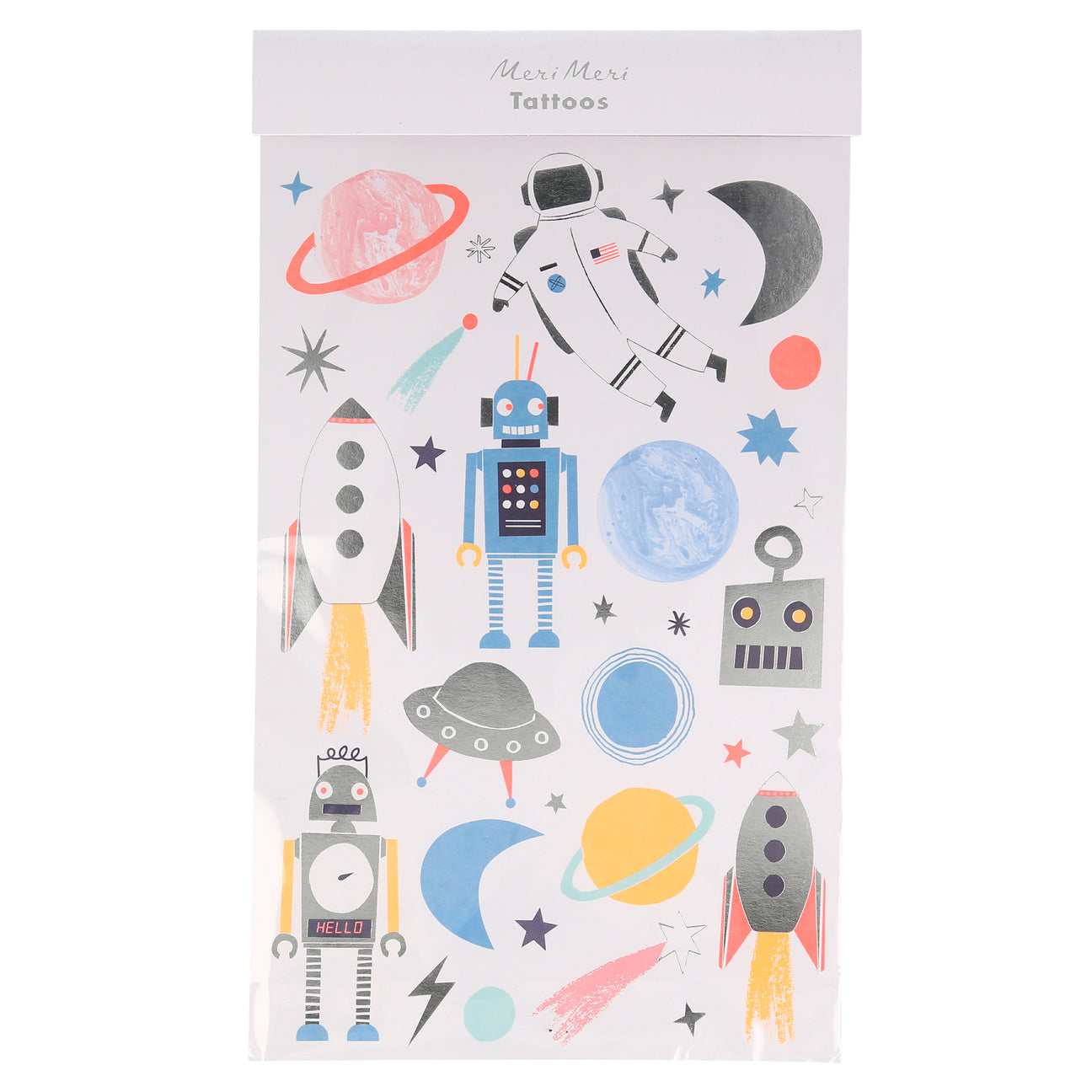 Space Tattoo Sheets (2 Pack)