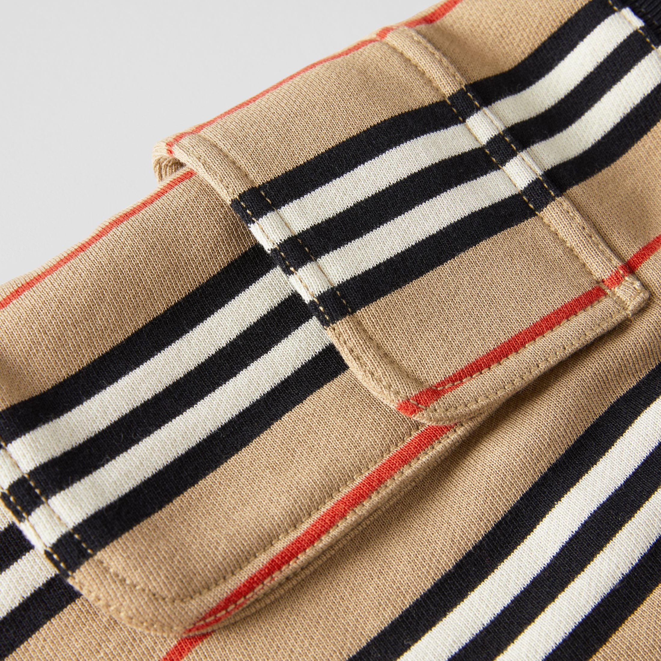 Girls Archive Beige Cotton Short