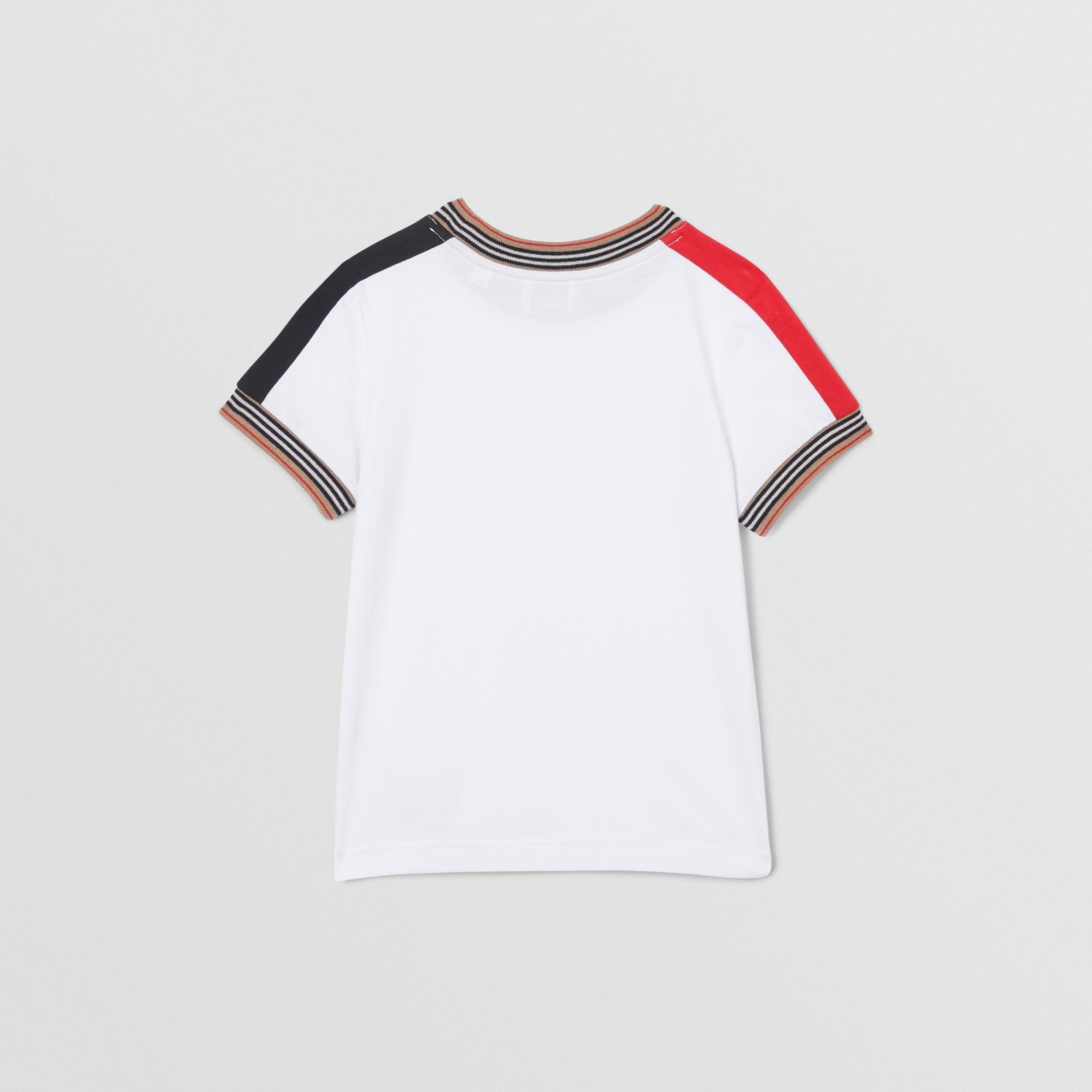 Boys White Cotton T-shirt