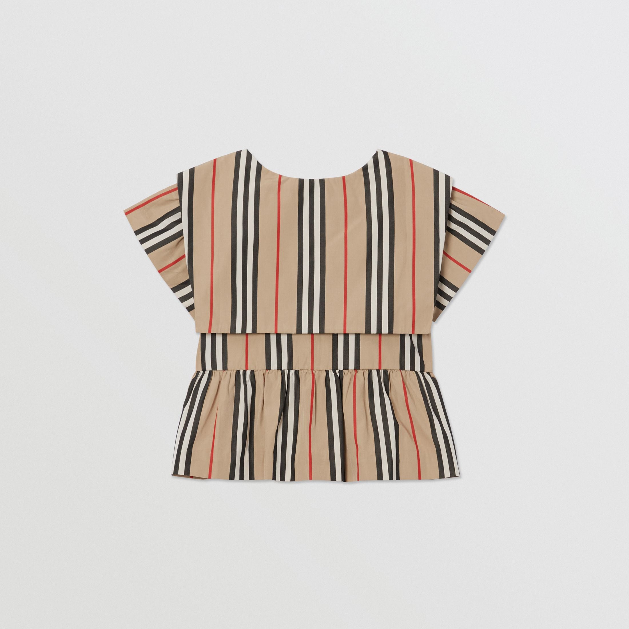 Girls Archive Beige Cotton Shirt