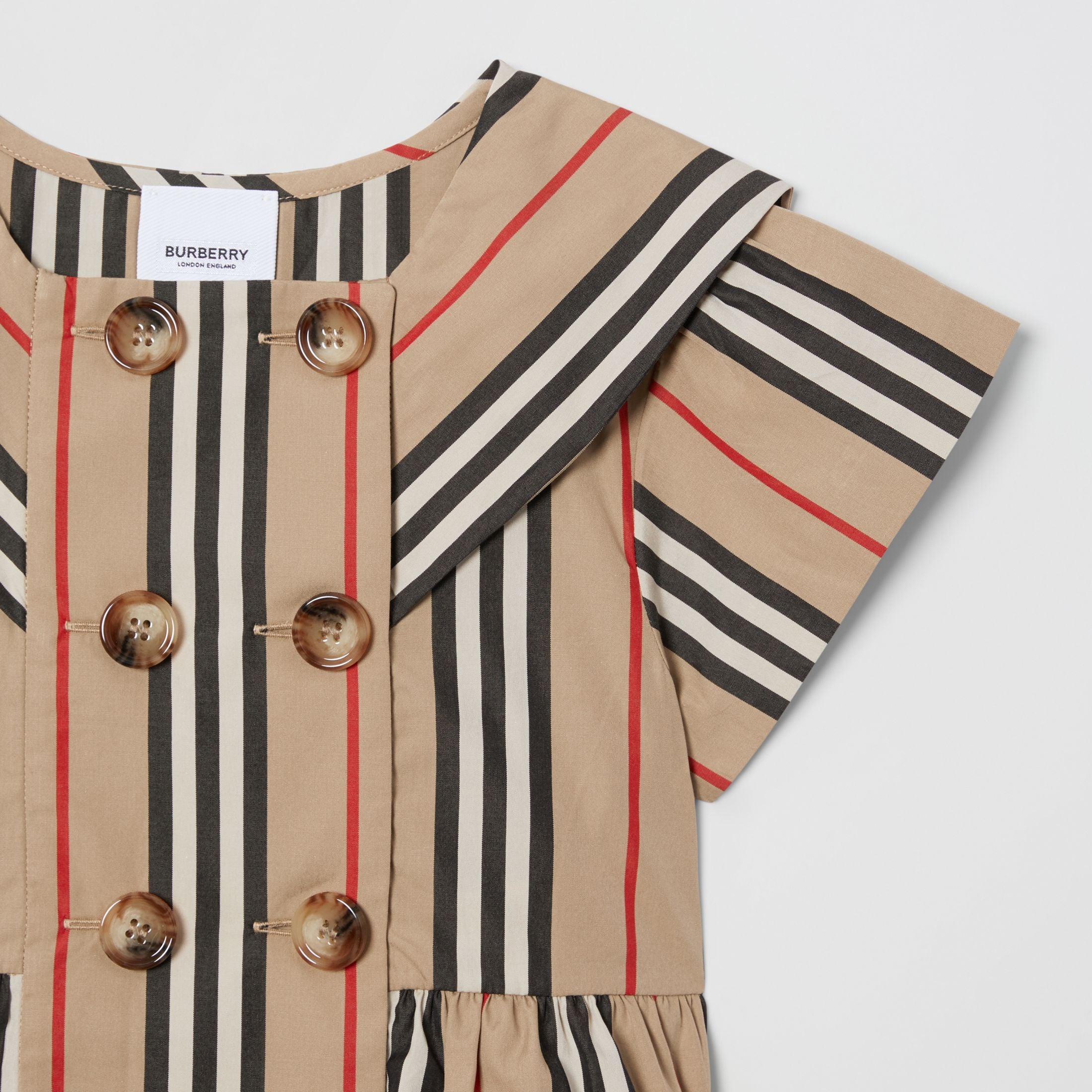 Girls Archive Beige Cotton Shirt