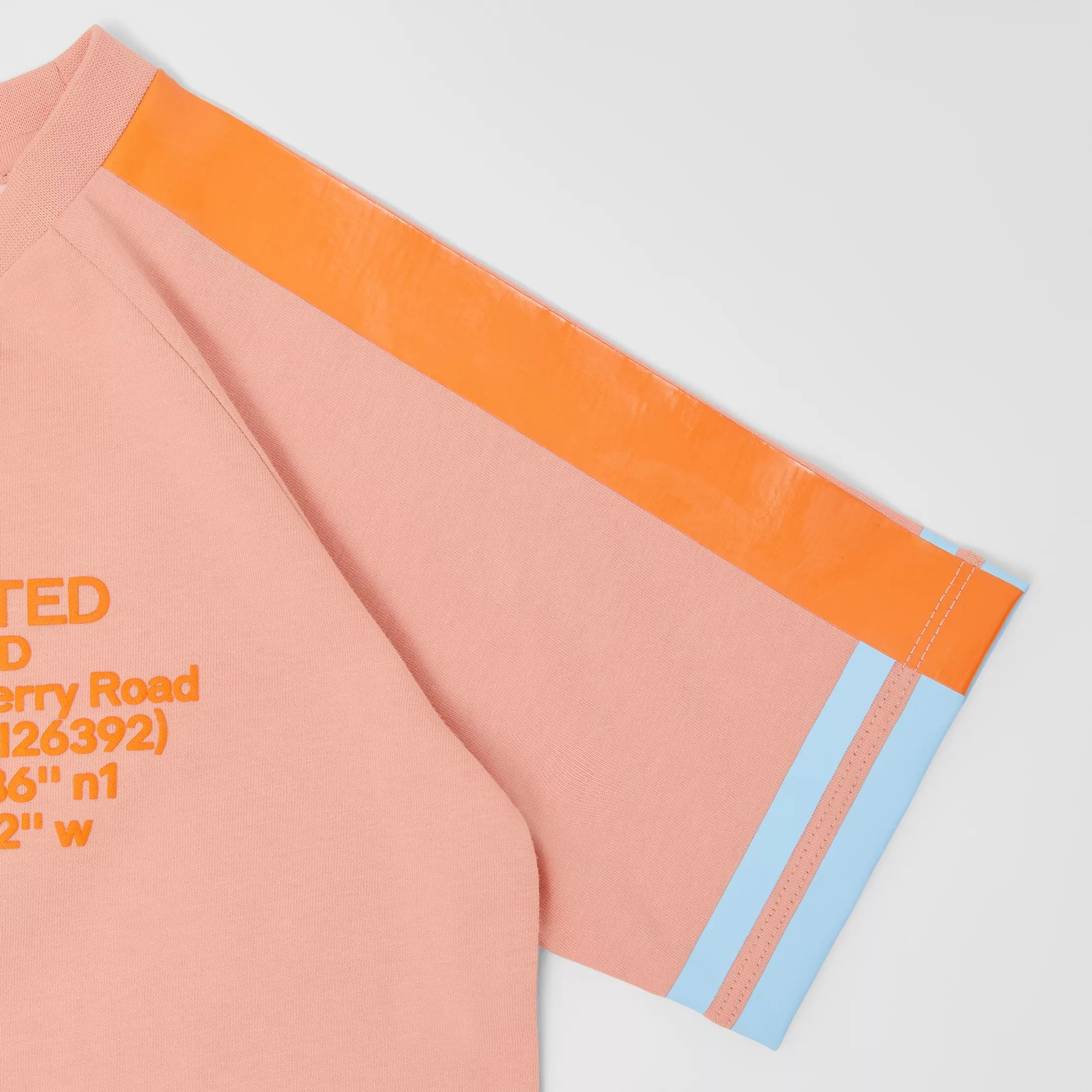 Girls Peach Logo Cotton T-shirt