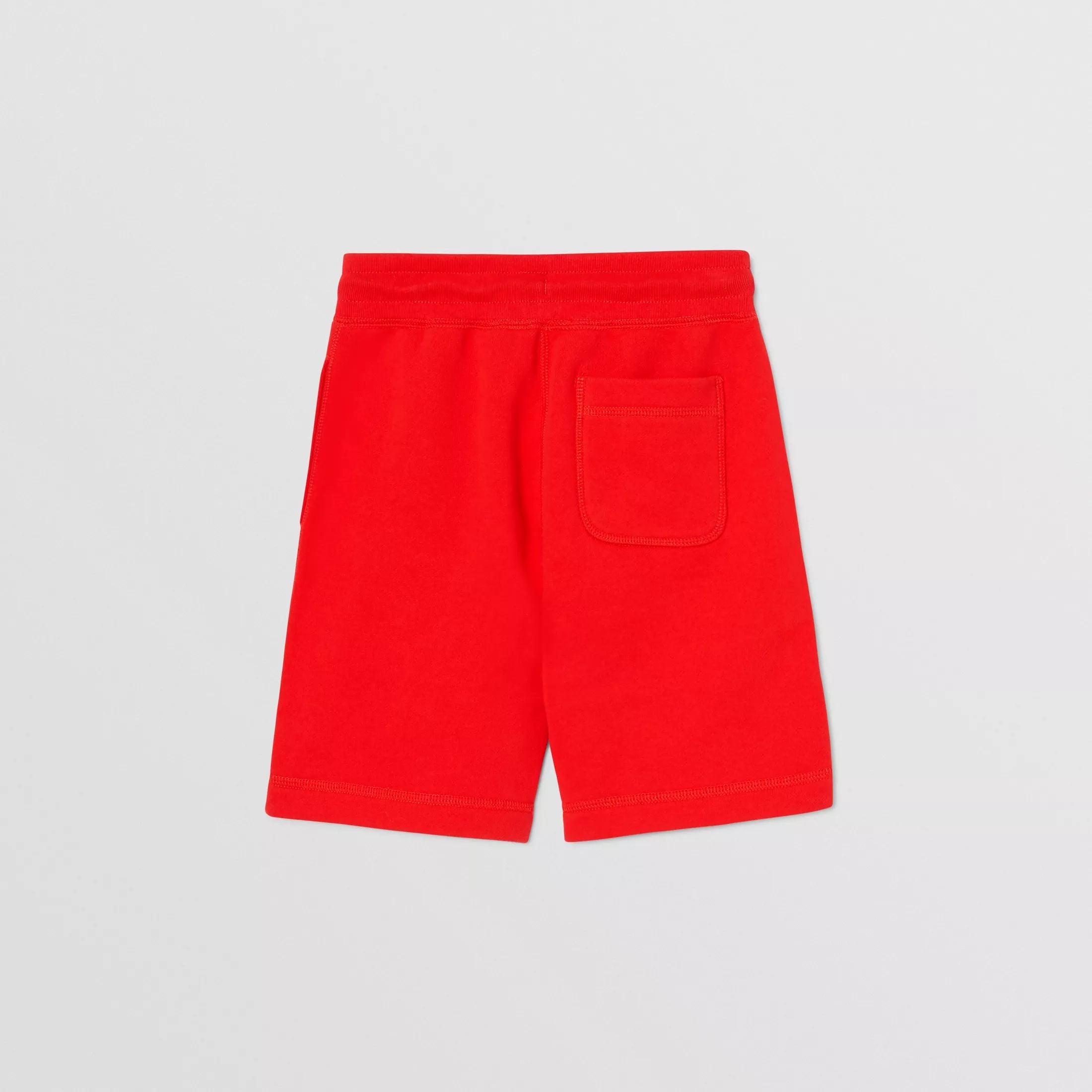 Boys Red Cotton Shorts