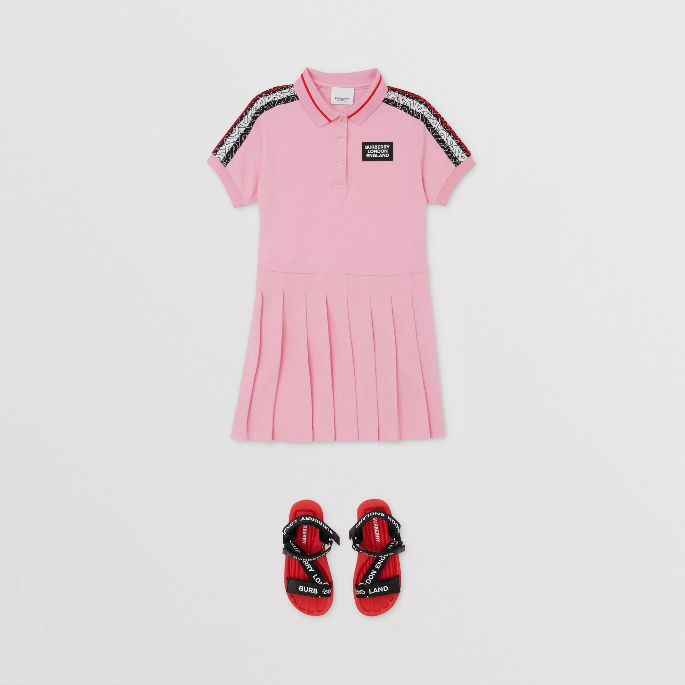 Girls Pink Cotton Dress