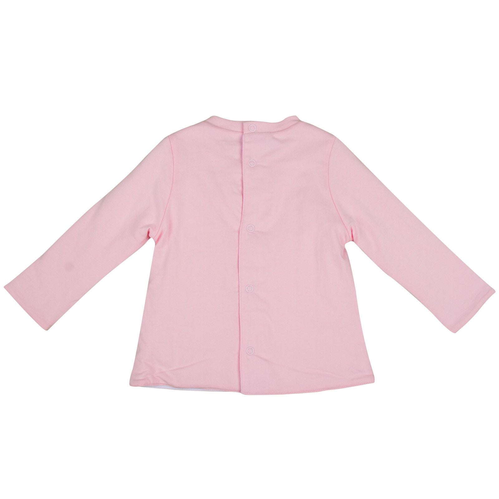 Baby Girls Pink Tiger Head Printed Padded Top&Trouser - CÉMAROSE | Children's Fashion Store - 3