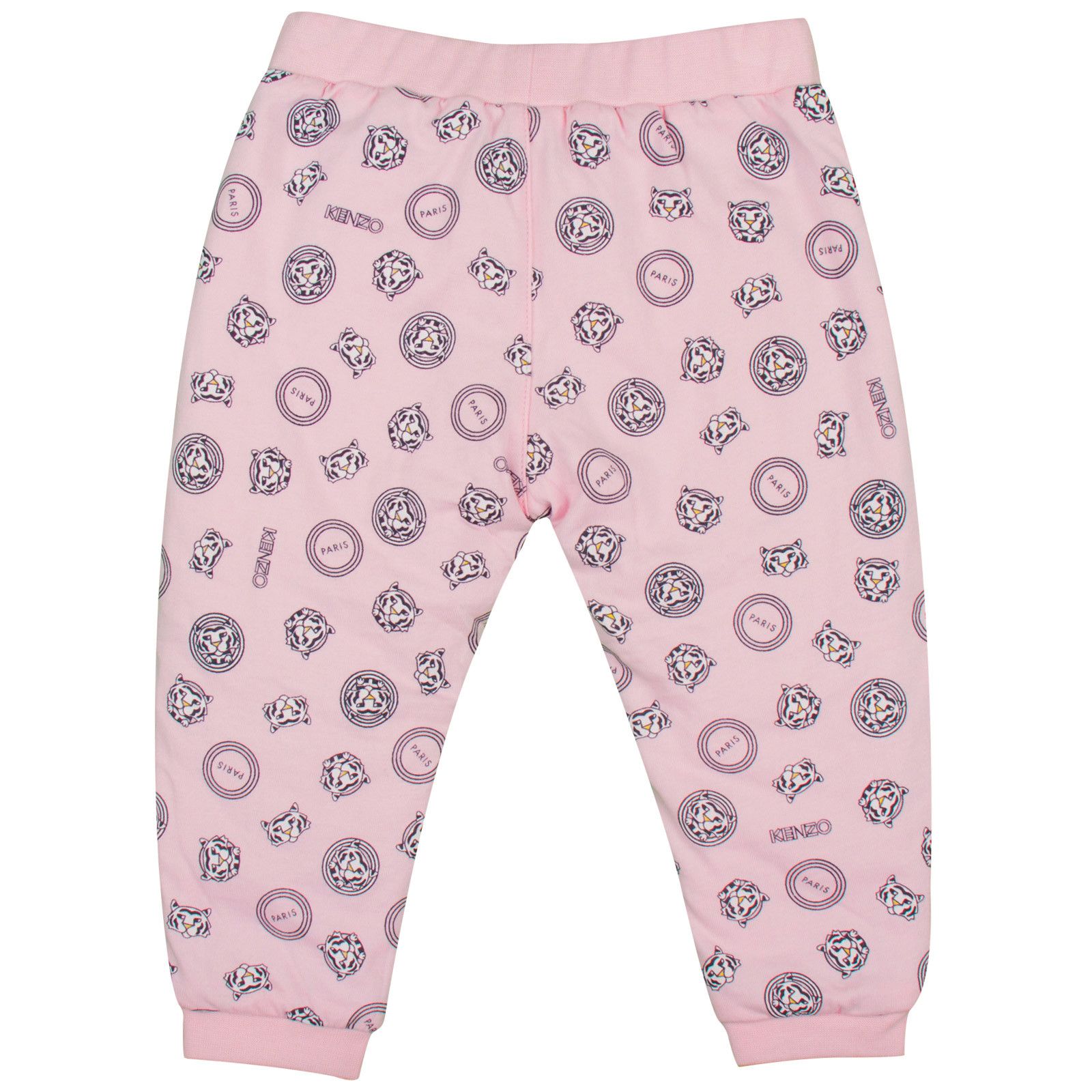 Baby Girls Pink Tiger Head Printed Padded Top&Trouser - CÉMAROSE | Children's Fashion Store - 4