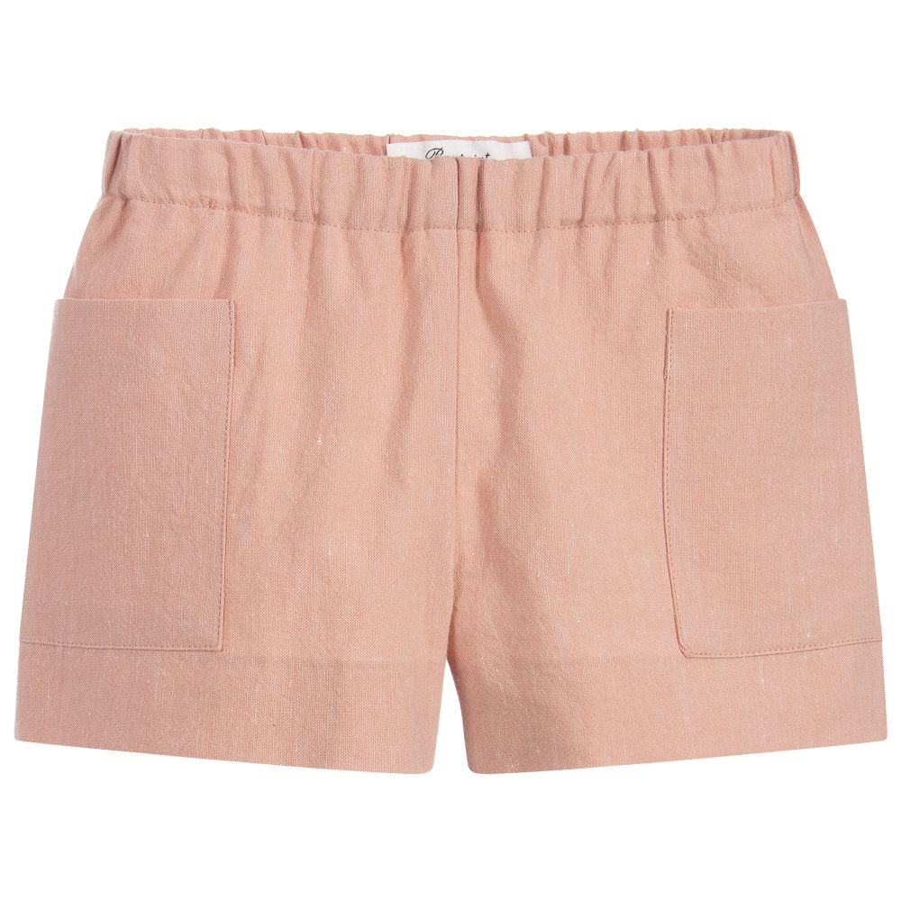 女童粉色短裤