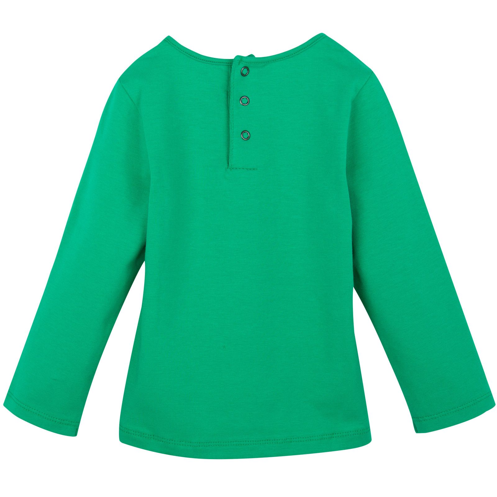 Baby Green Tiger Printed Cotton T-Shirt - CÉMAROSE | Children's Fashion Store - 2