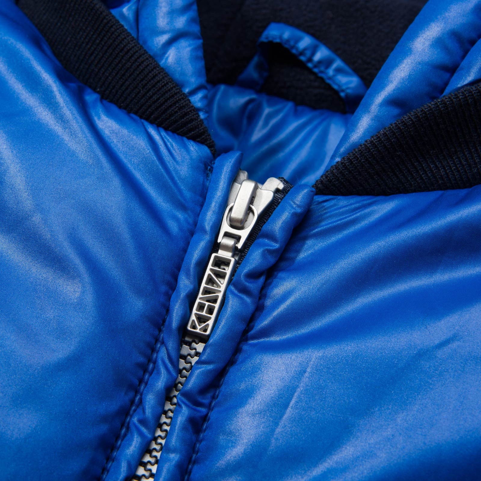 Baby Boys Navy Blue Hooded Padded Jacket - CÉMAROSE | Children's Fashion Store - 3