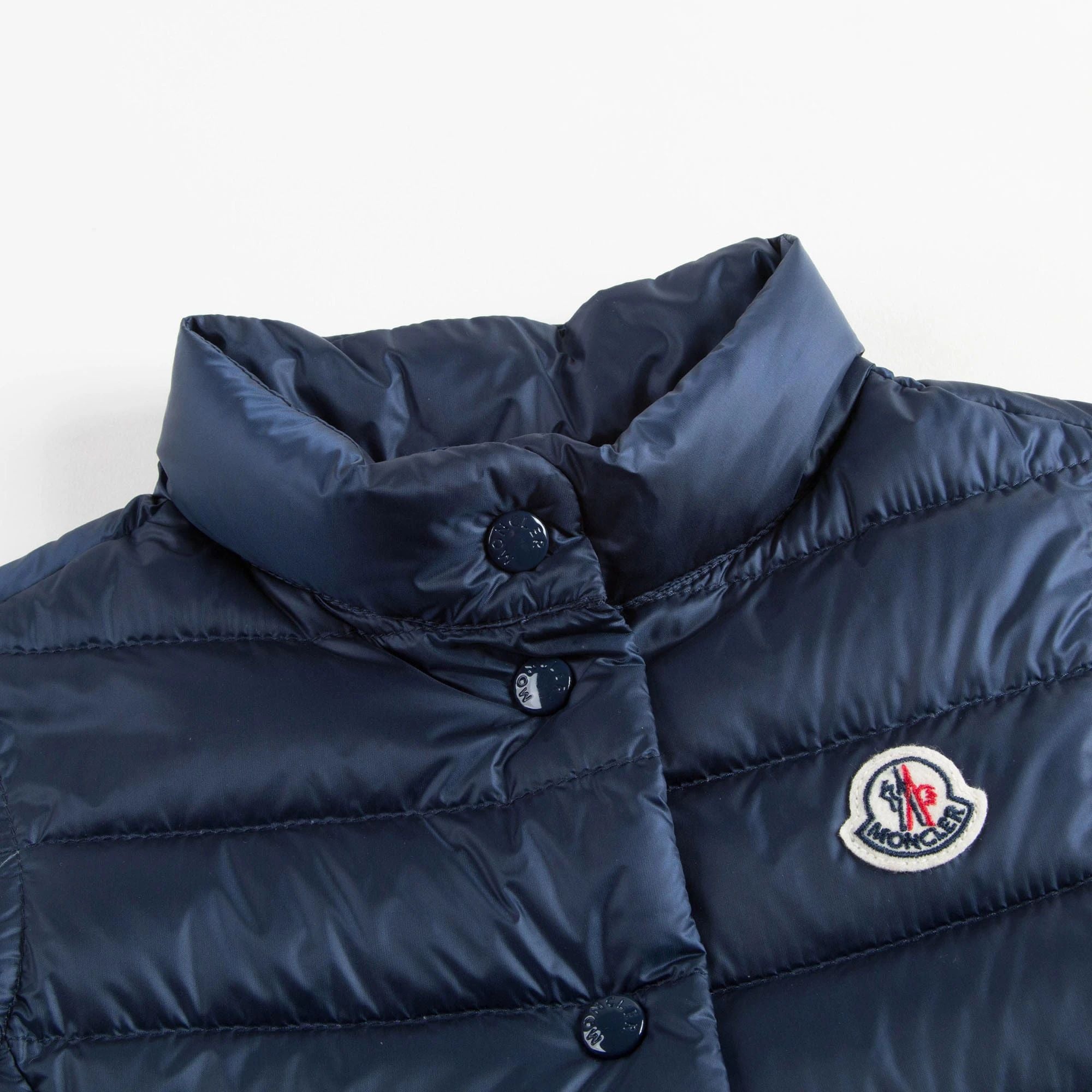Girls Navy "LIANE" Padded Down Gilet