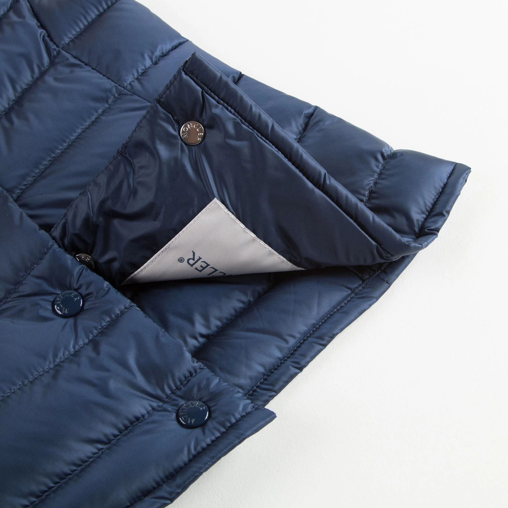 Girls Navy "LIANE" Padded Down Gilet