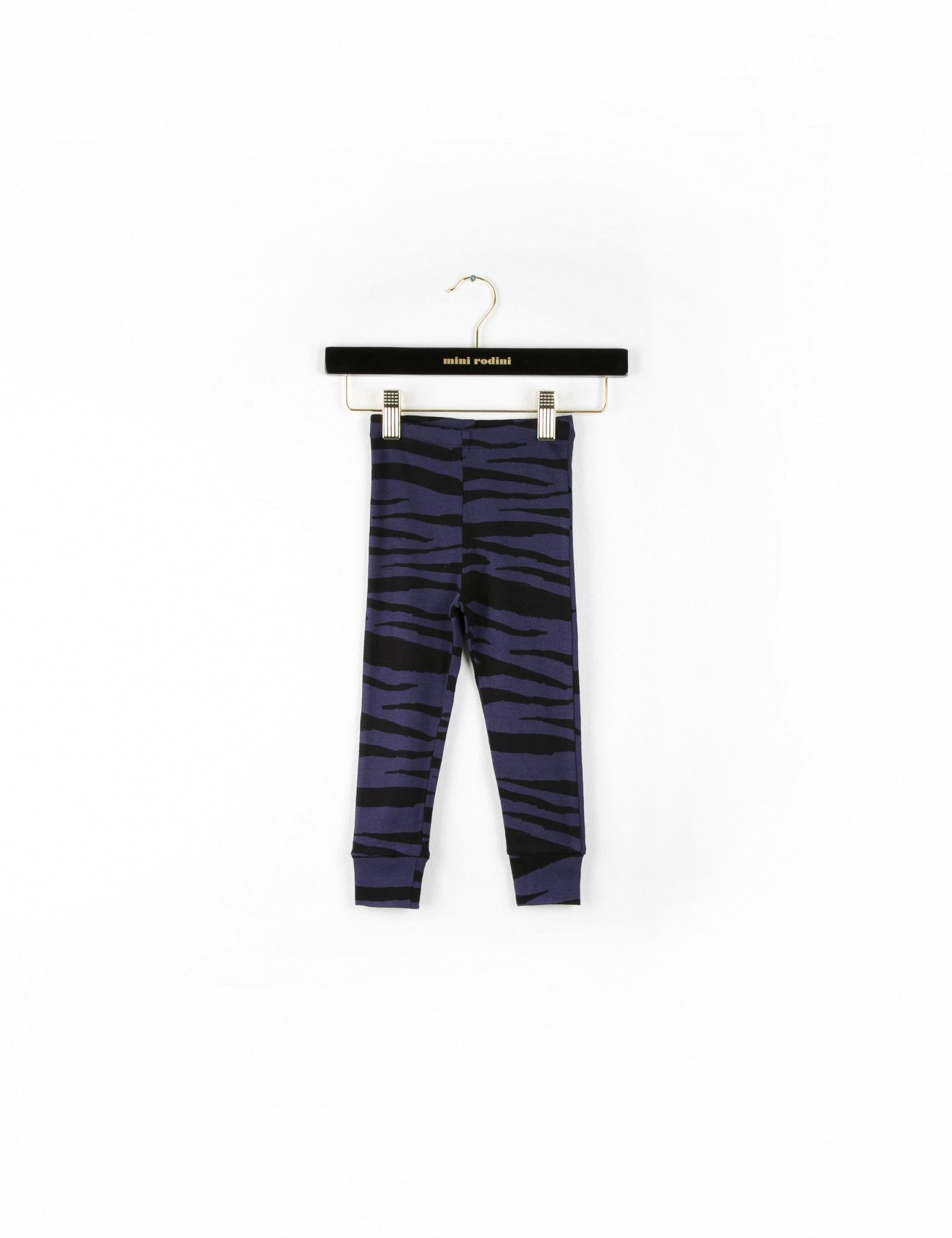 Tiger Dk Blue Stripes Leggings - CÉMAROSE | Children's Fashion Store - 1