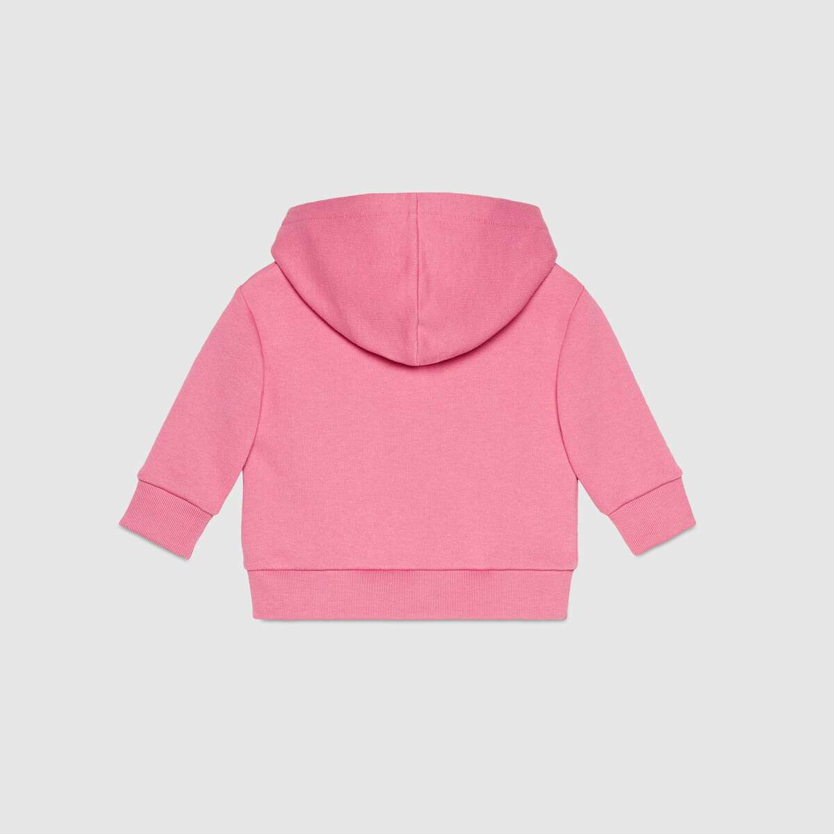 Baby Girls Pink Logo Cotton Sweatshirt