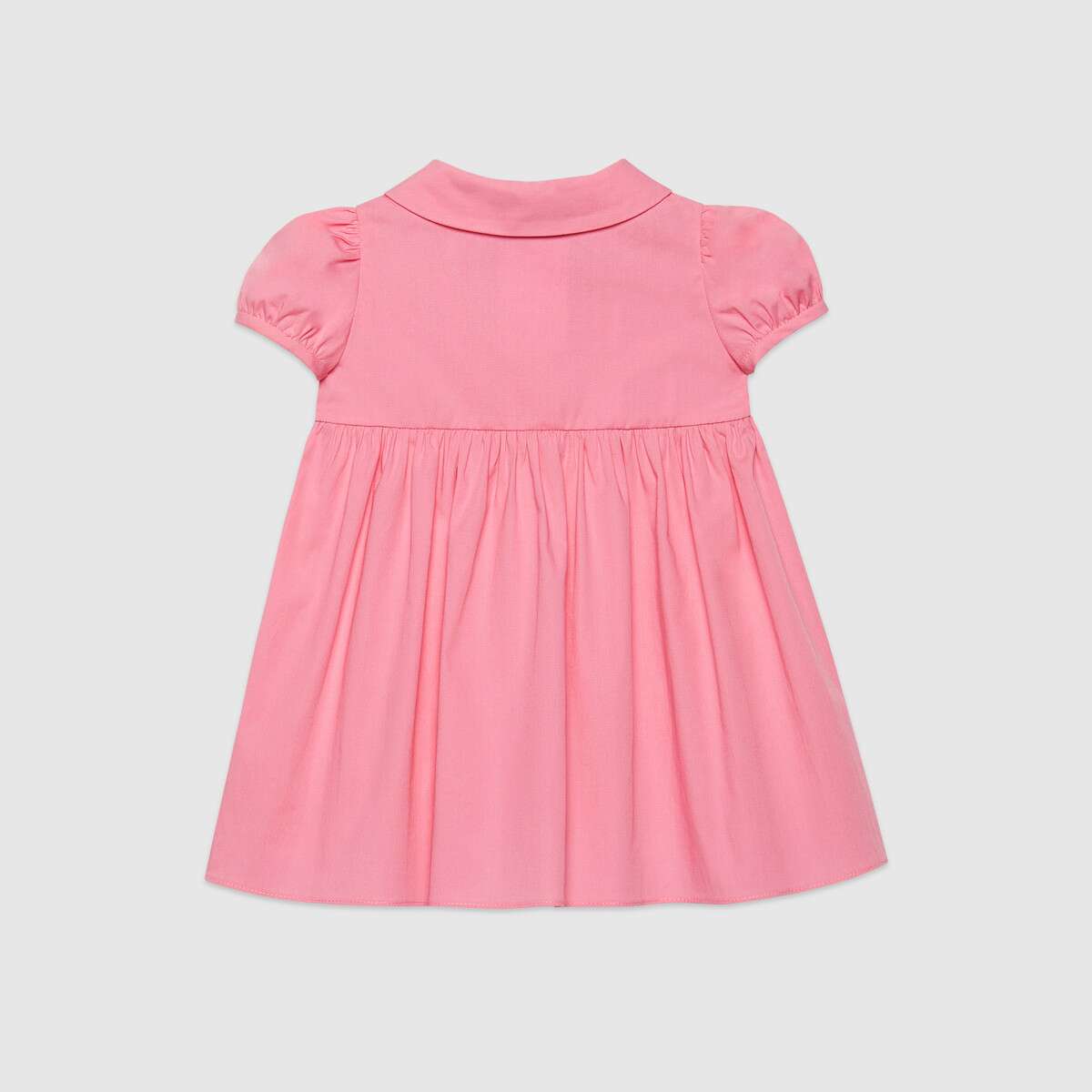 Baby Girls Pink Bow-knot Cotton Dress