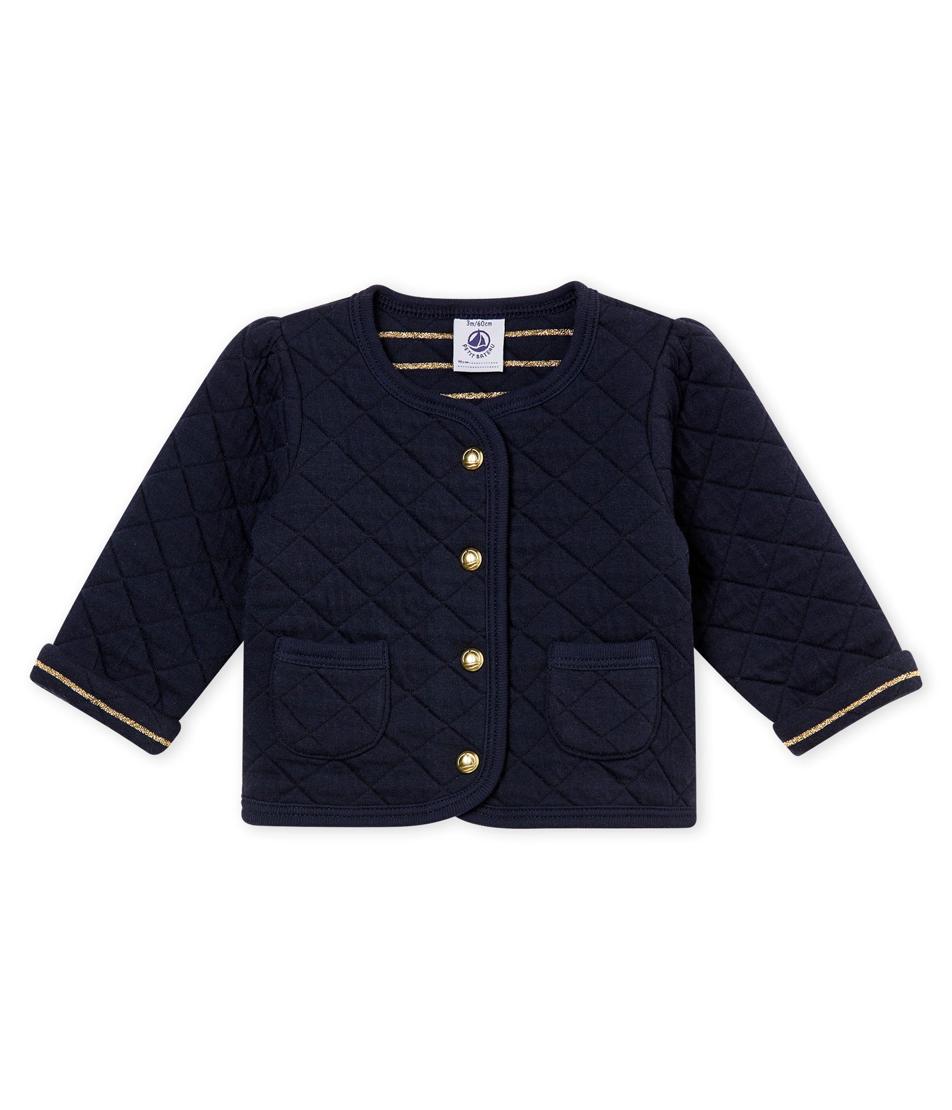 Baby Girls Black Coat