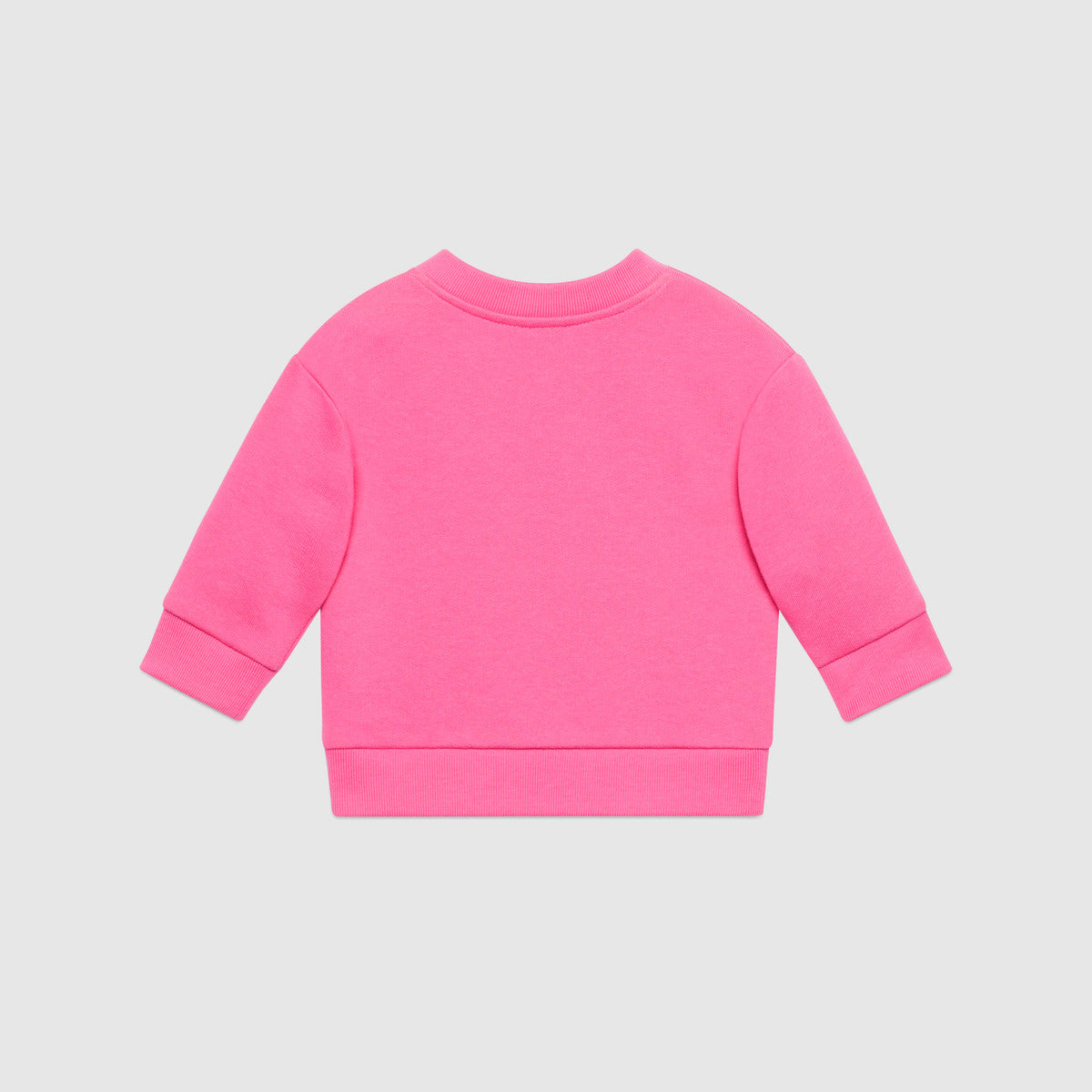 Baby Boys Pink Cotton Sweatshirt