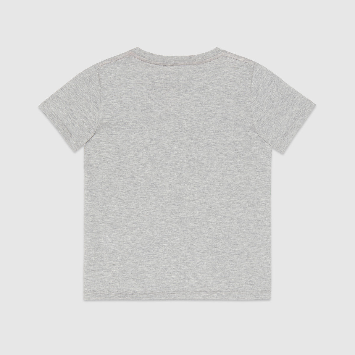 Boys Grey Logo Cotton T-shirt