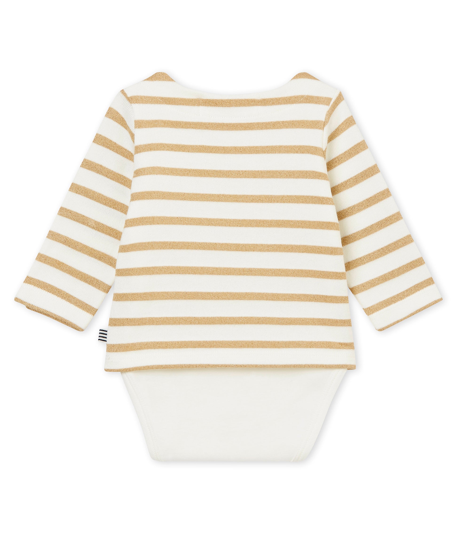 Baby Yellow Stripes Babysuit