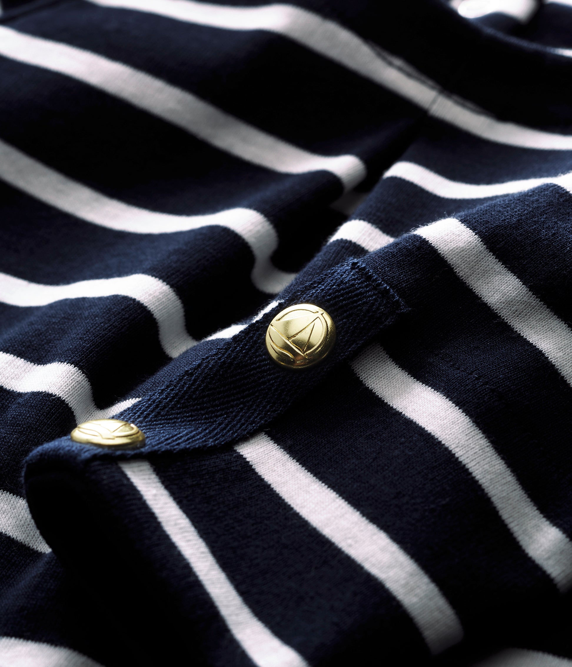 Baby Girls Black & White Stripes T-shirt