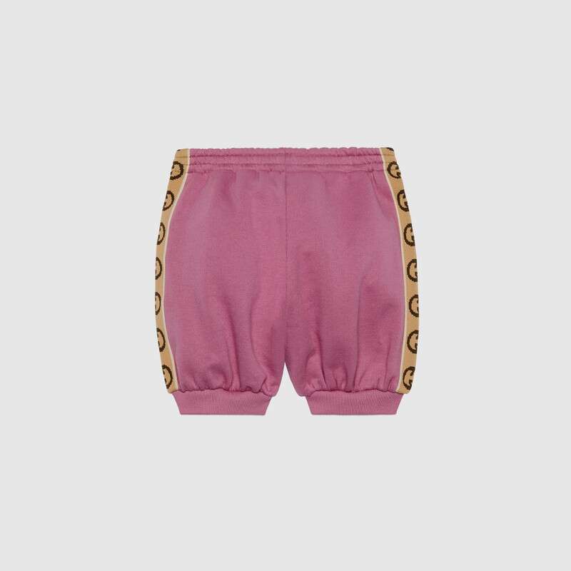 Baby Girls Purple Cotton Trousers