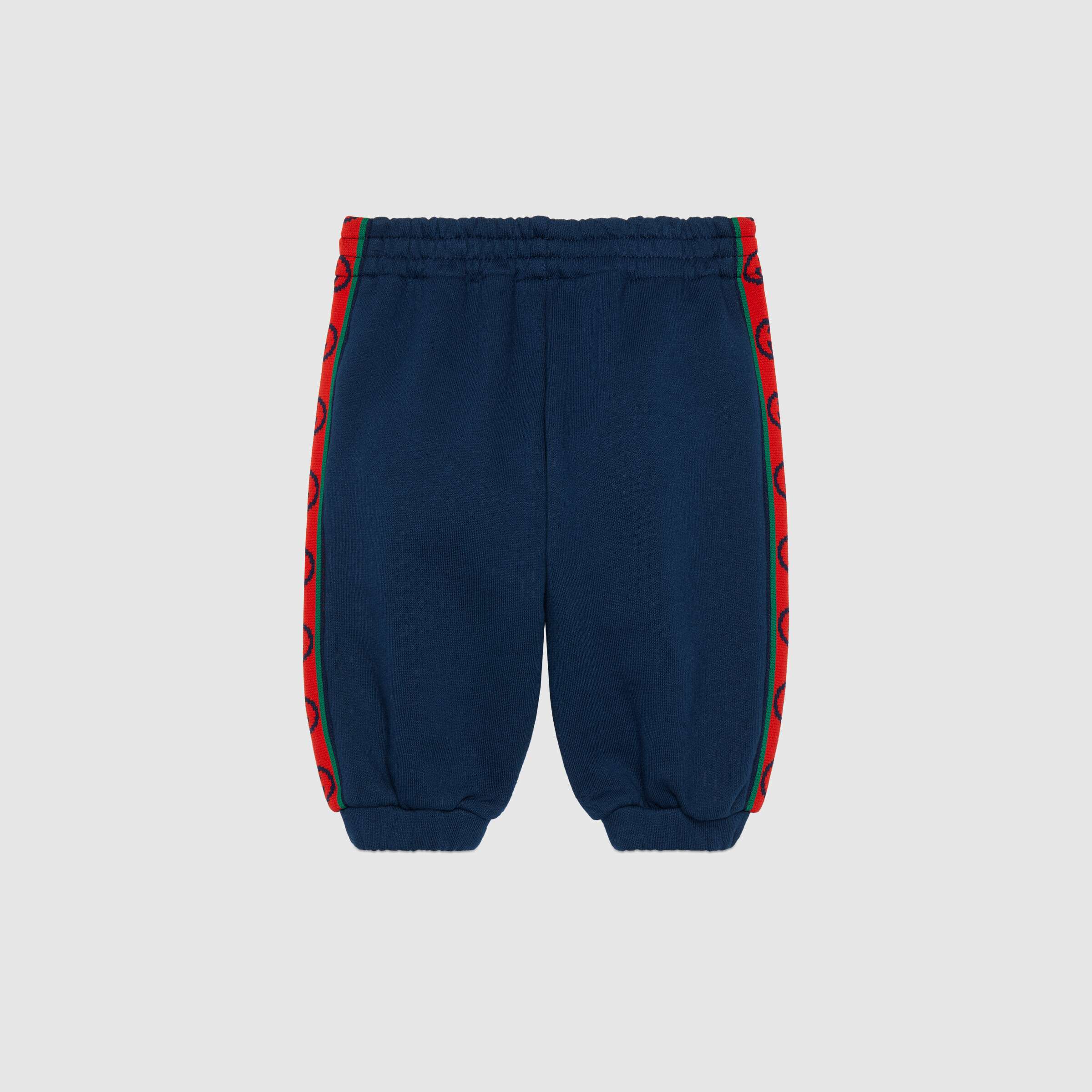 Baby Boys Blue Cotton Trousers