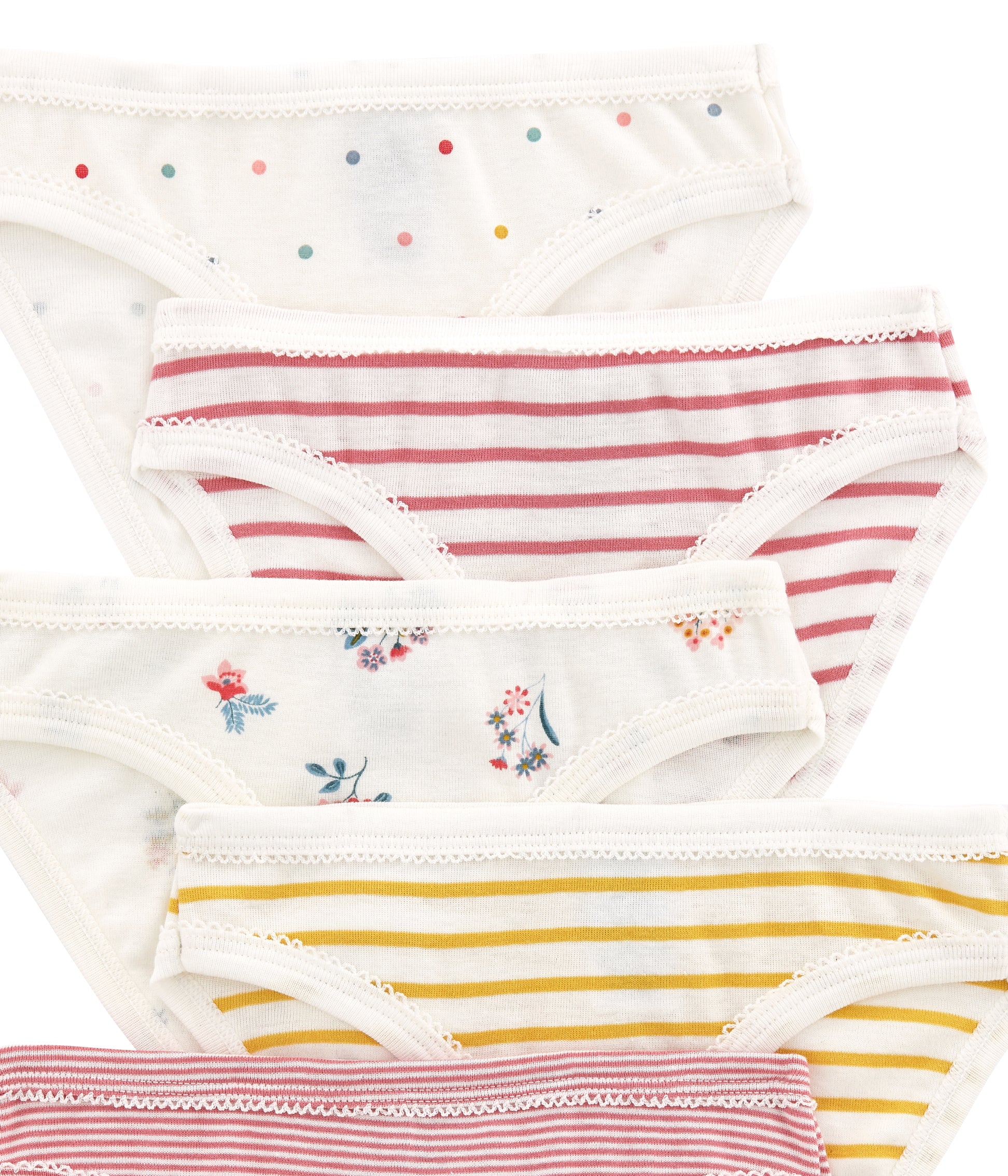 Girls Multicolor Underwear Sets