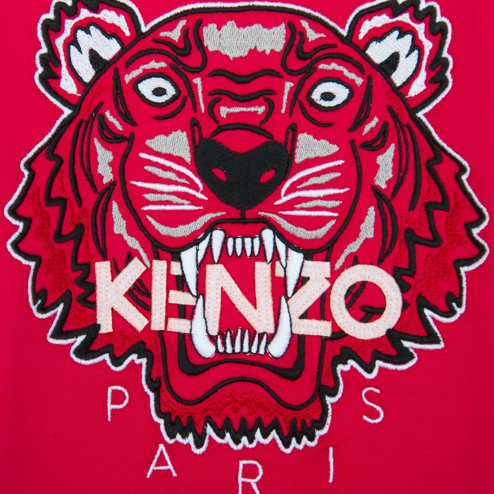 Boys Red Tiger Embroidered Sweatshirt - CÉMAROSE | Children's Fashion Store - 3