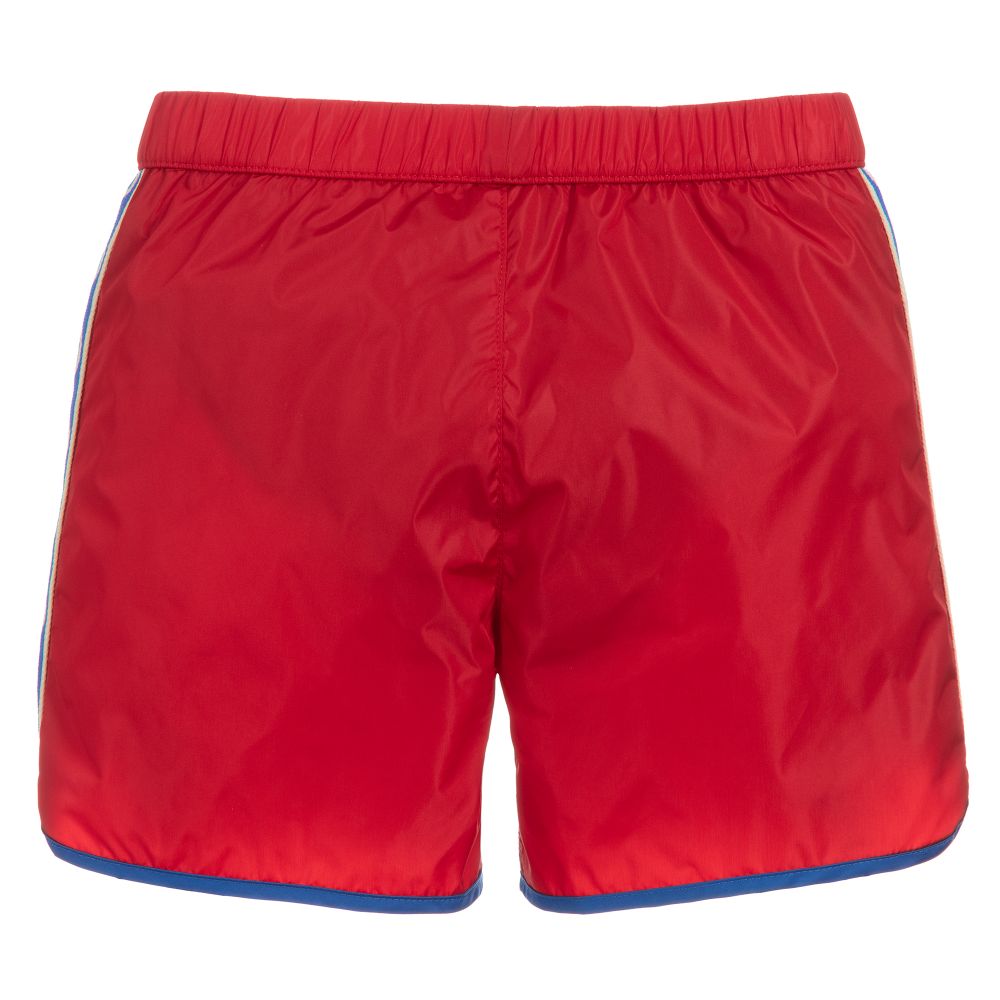 Boys Red Swim Shorts