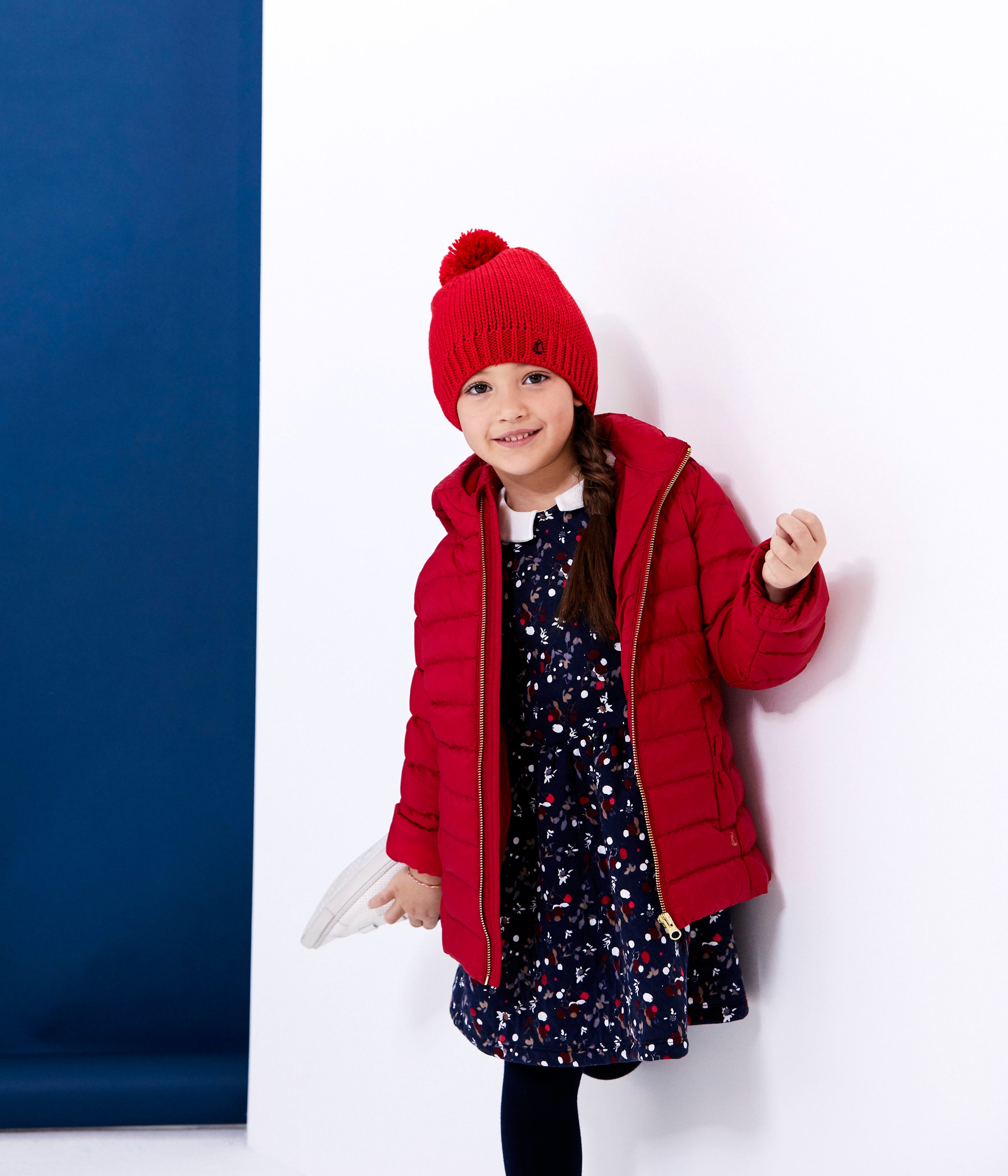 Girls Red Coat