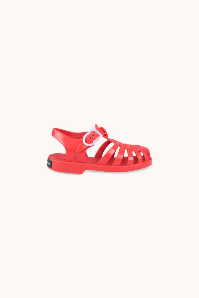 Girls Red Jelly Sandals