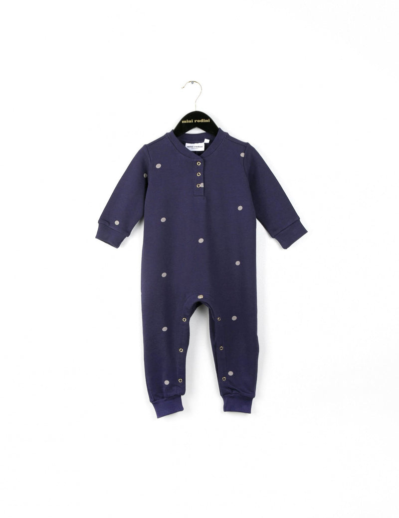 Big Dots Dk Blue Onesie - CÉMAROSE | Children's Fashion Store
