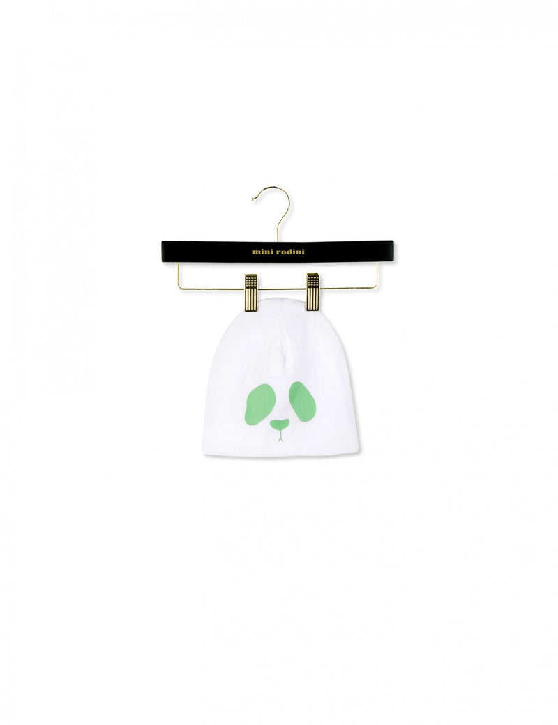 Panda Reversible White Beanie - CÉMAROSE | Children's Fashion Store