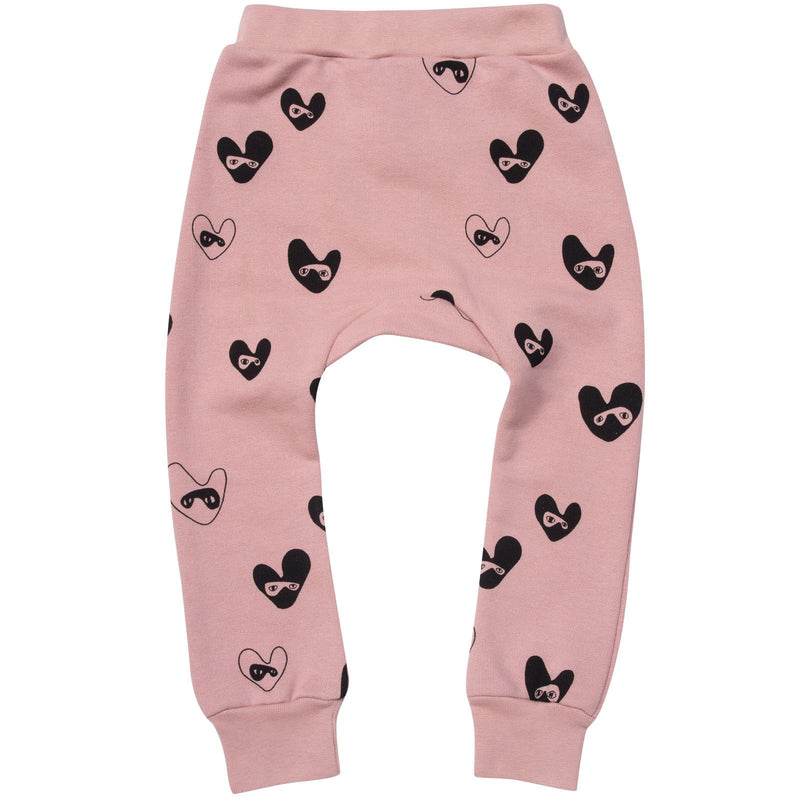 Boys&Girls Pink Davenport Pants With Bandit Lovehearts - CÉMAROSE | Children's Fashion Store - 2