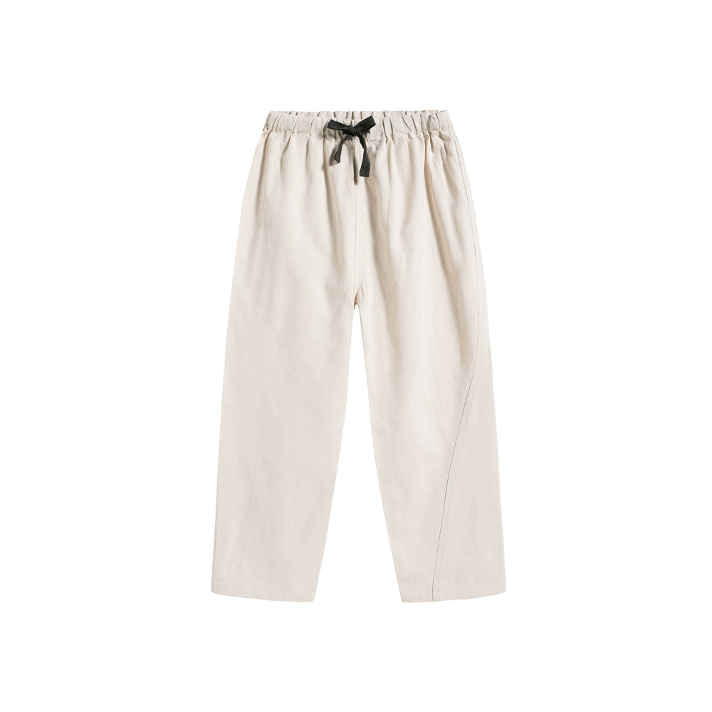 Boys & Girls Chalk Twill Cotton Trousers