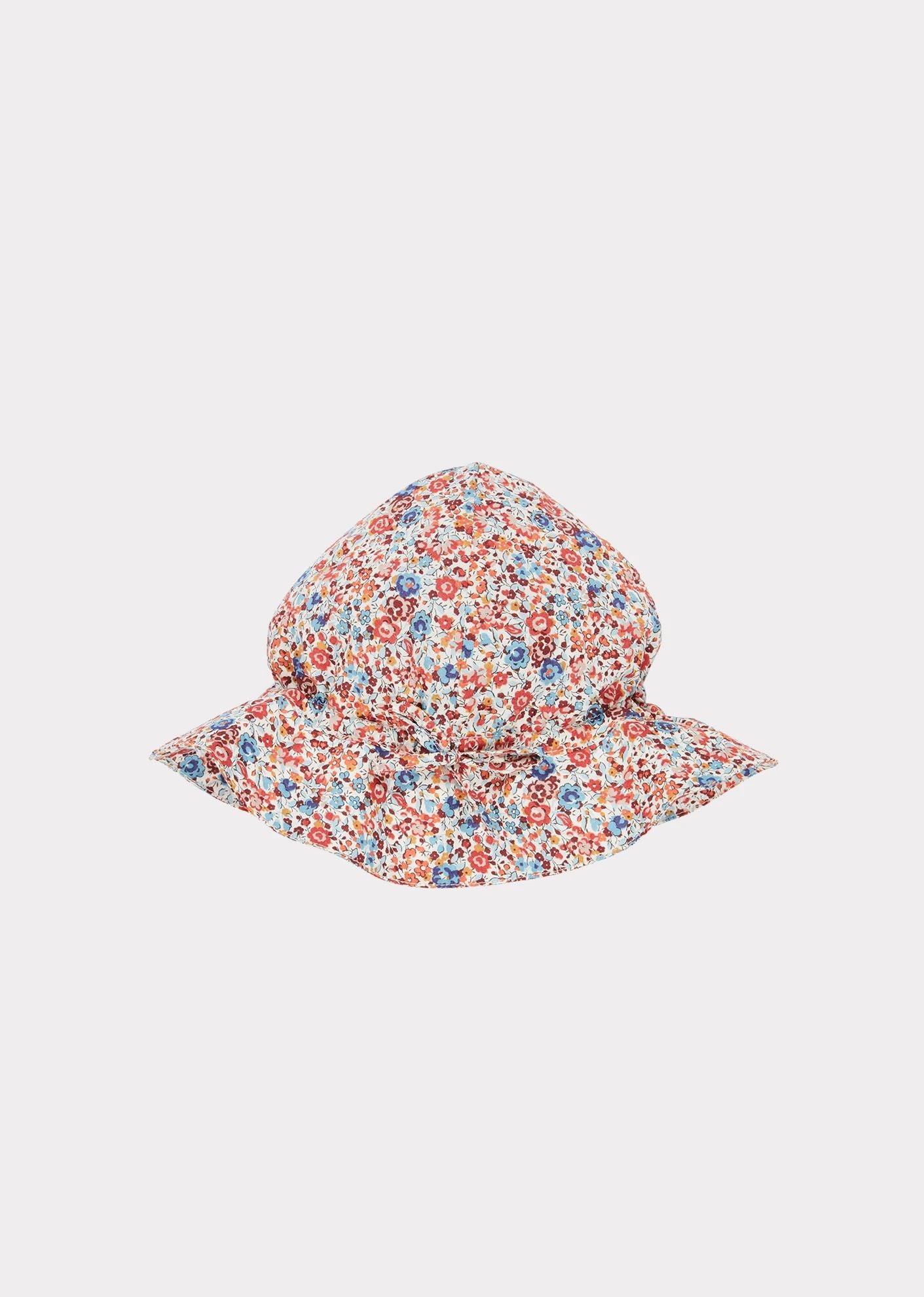 Girls Floral Sun Hat