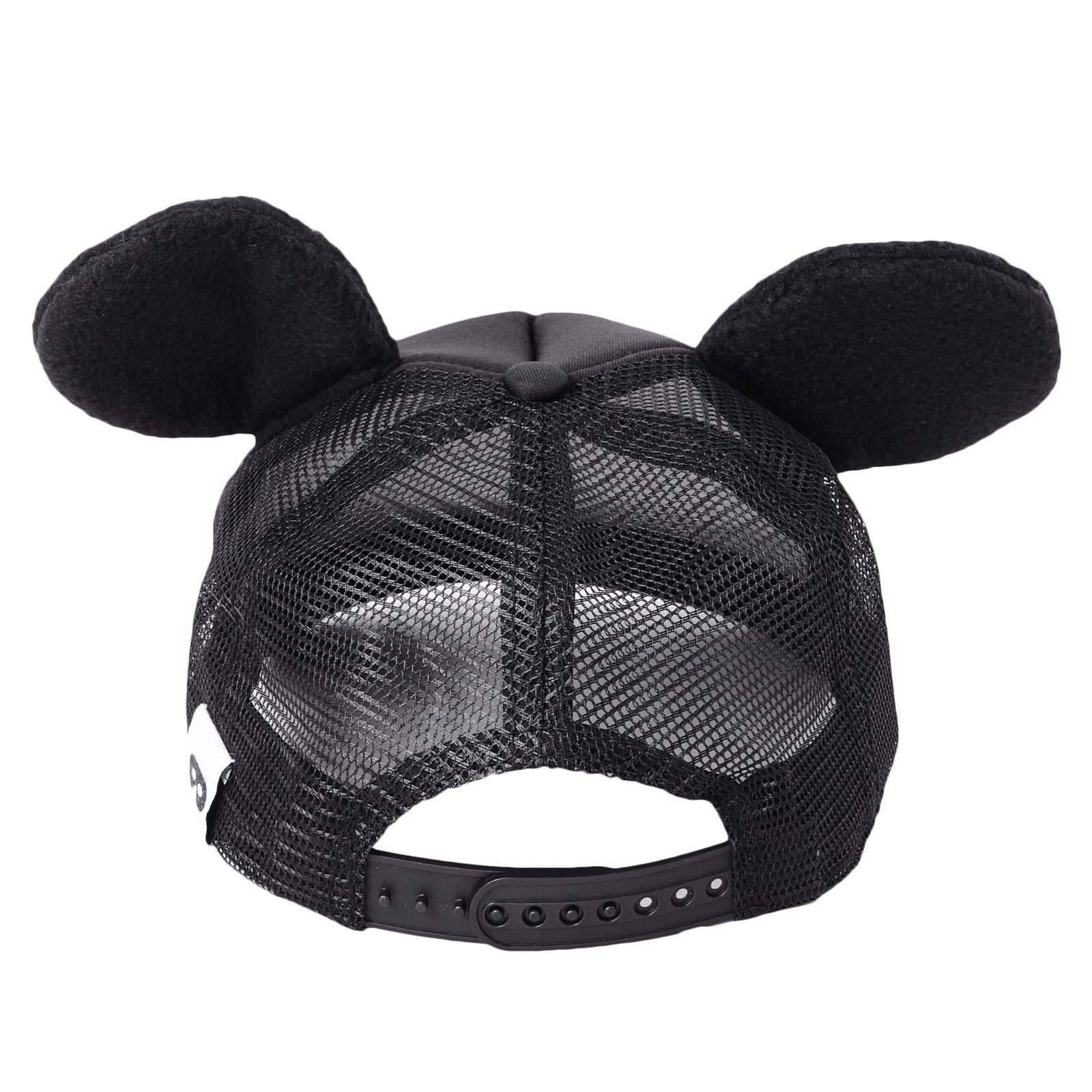 Baby Black Mouse Cap With Loves Logo - CÉMAROSE | Children's Fashion Store - 3