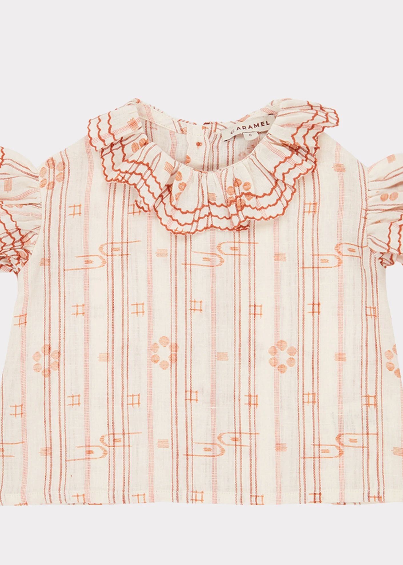 Baby Girls Light Pink Frill Top