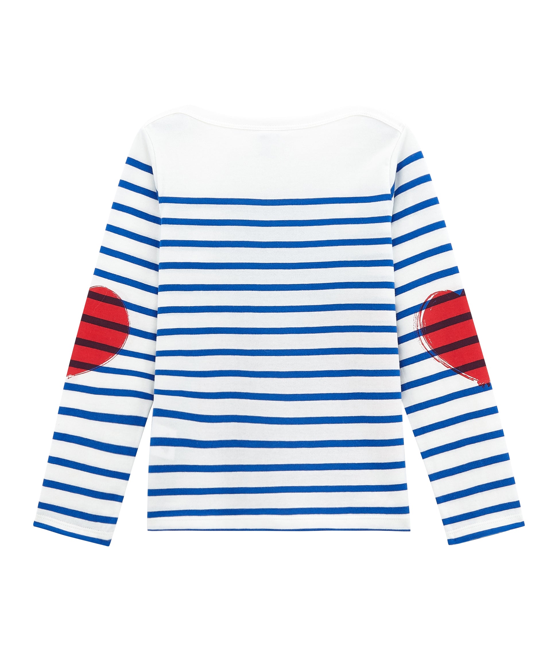 Girls White & Blue T-shirt