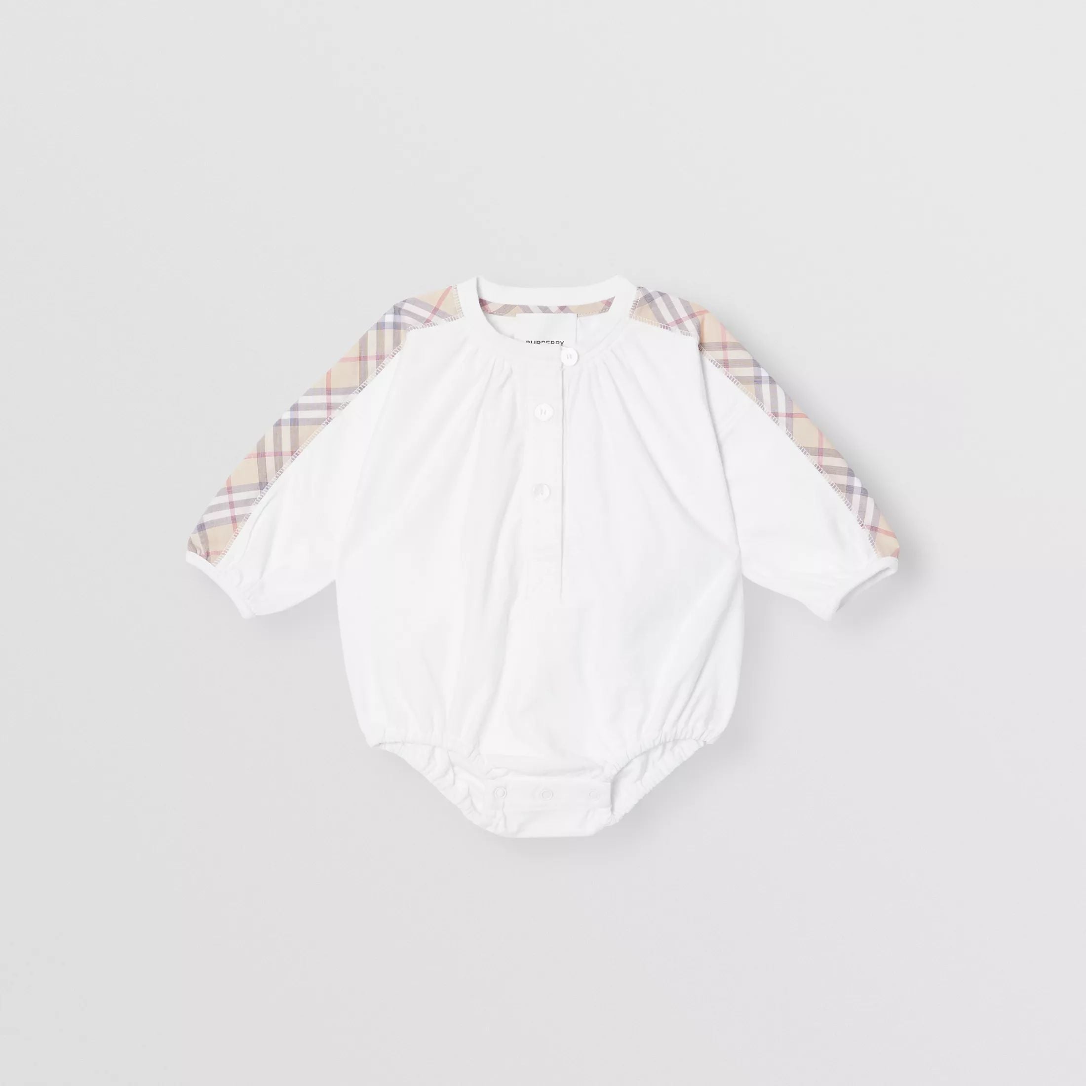 Baby Boys & Girls White Babysuit Set