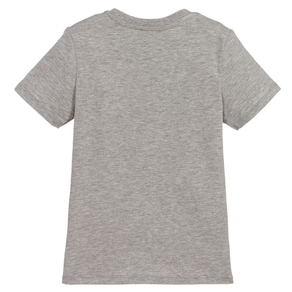 Boys Grey Logo T-shirt