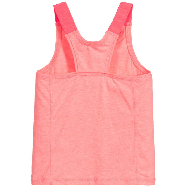 Girls Pink Logo Top