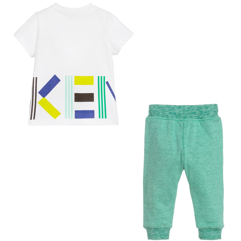 Baby Boys Logo Cotton Set