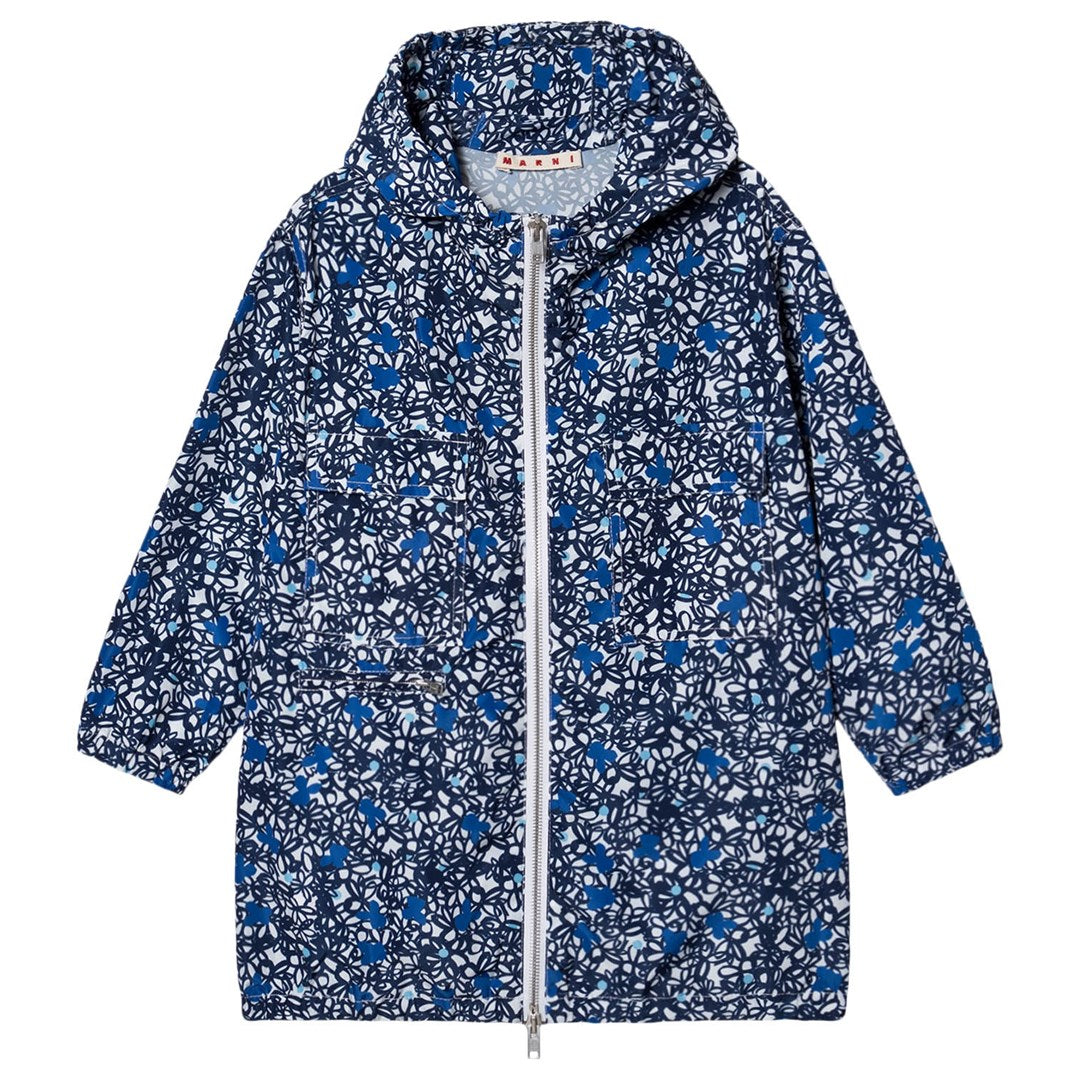 Girls Blue Zip-up Jacket
