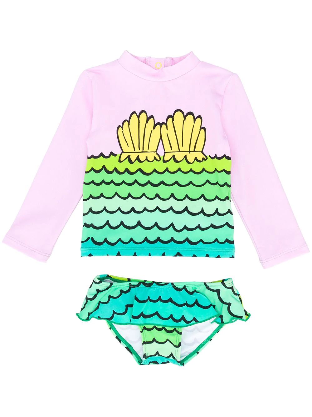 Baby Girls Sun Protective Set  (UPF50+)