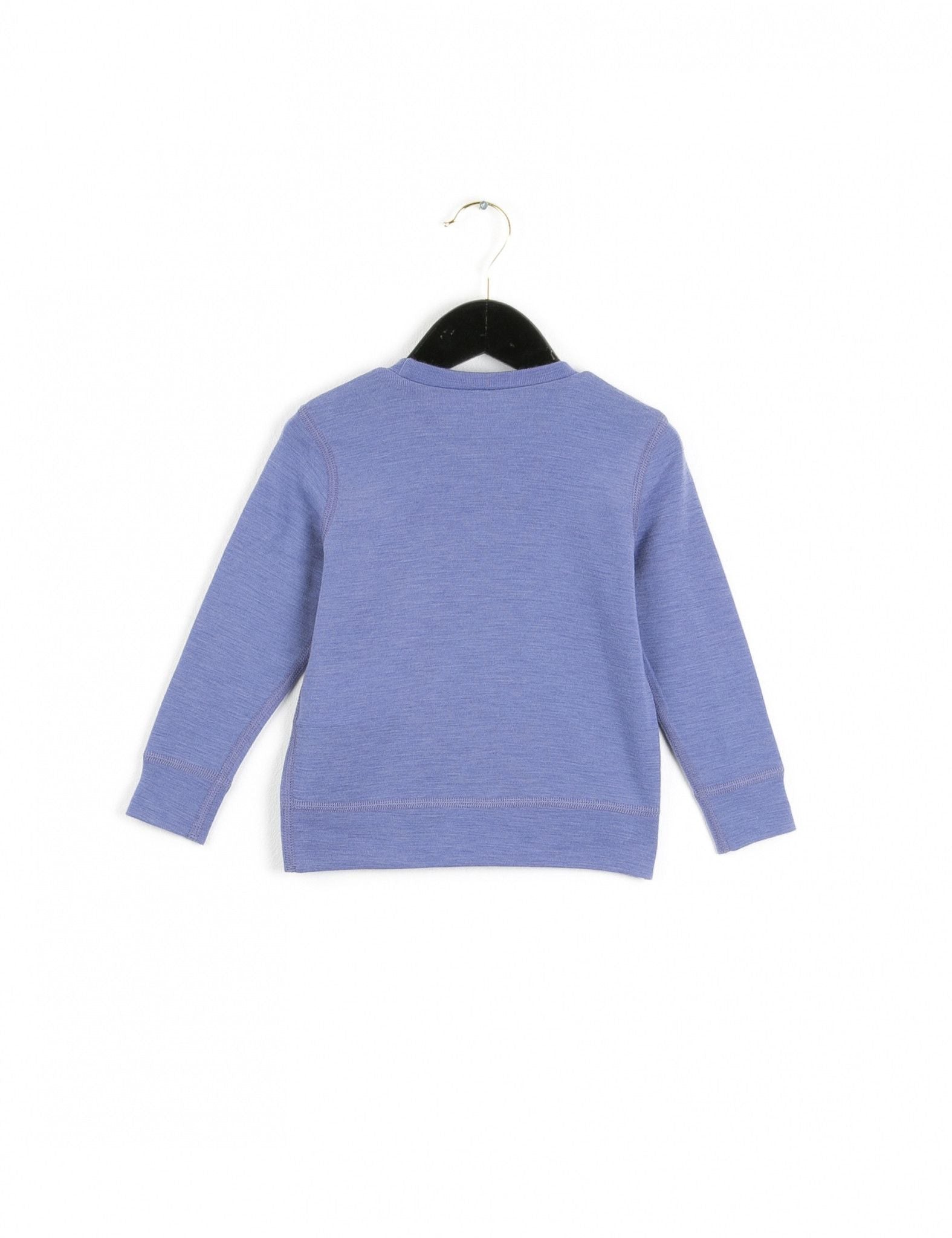 Panda Wool Blue Base Layer Shirt - CÉMAROSE | Children's Fashion Store - 2