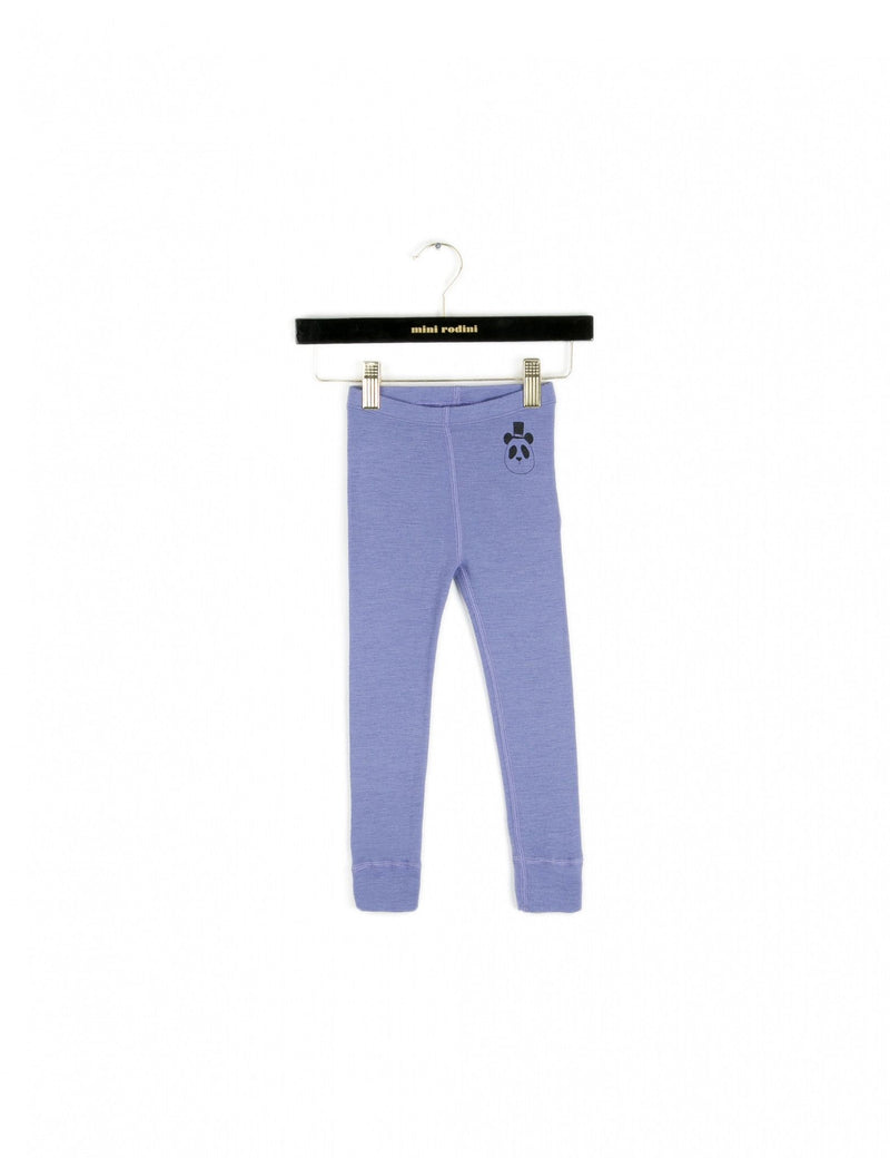 Panda Wool Blue Leggings - CÉMAROSE | Children's Fashion Store